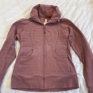 Pink Lululemon Scuba Jacket Size 6